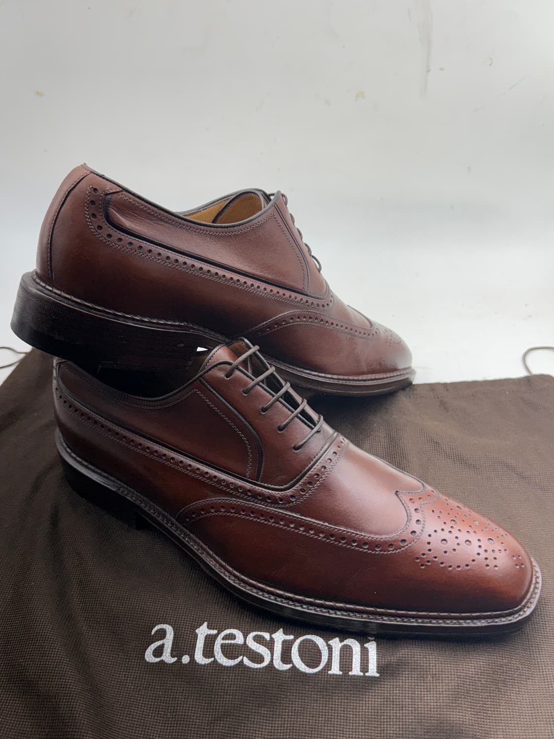 정품)블랙라벨 아 테스토니구두 255 상품이미지3