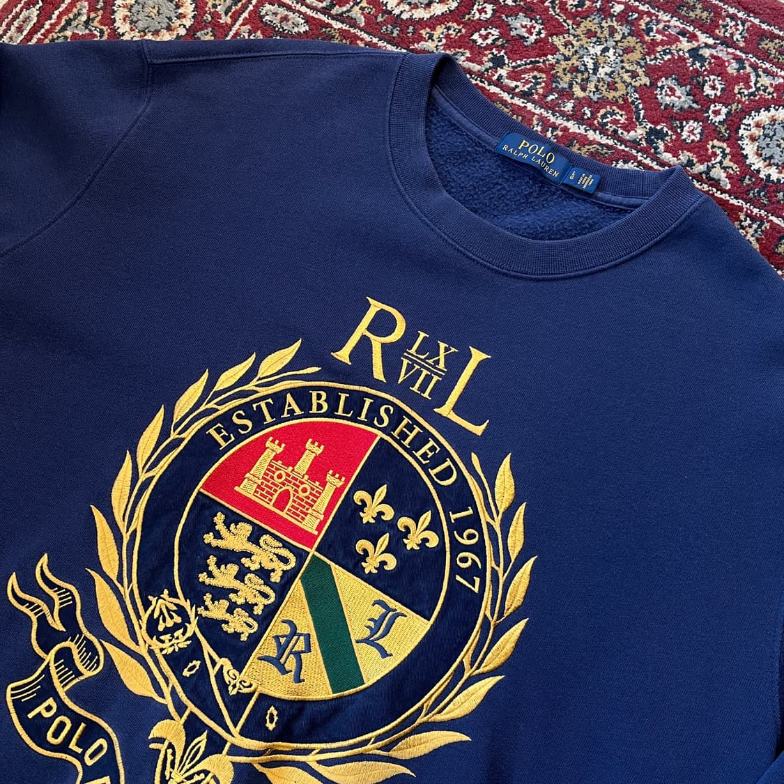 폴로 랄프로렌 크레스트 스웻셔츠 [ 100-105 ] 상품이미지2