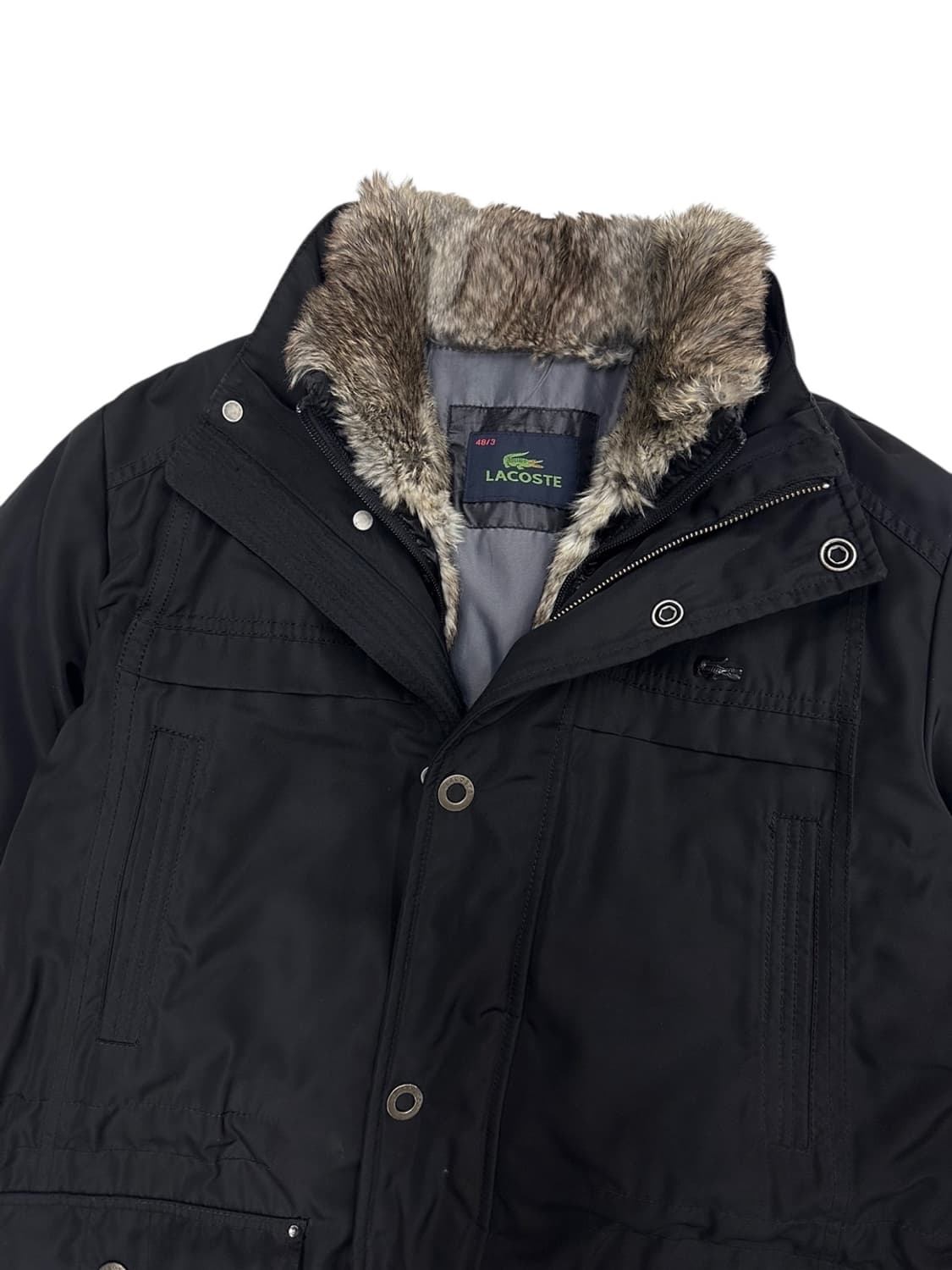 라코스테 야상점퍼 블랙 (48,M) 상품이미지2