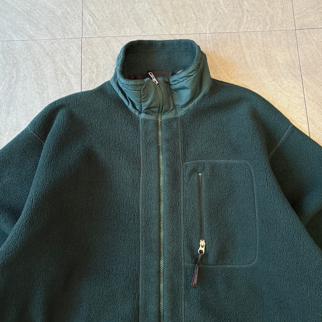 90s 90년대 미국 생산 파타고니아 그린 신칠라 자켓 상품이미지3