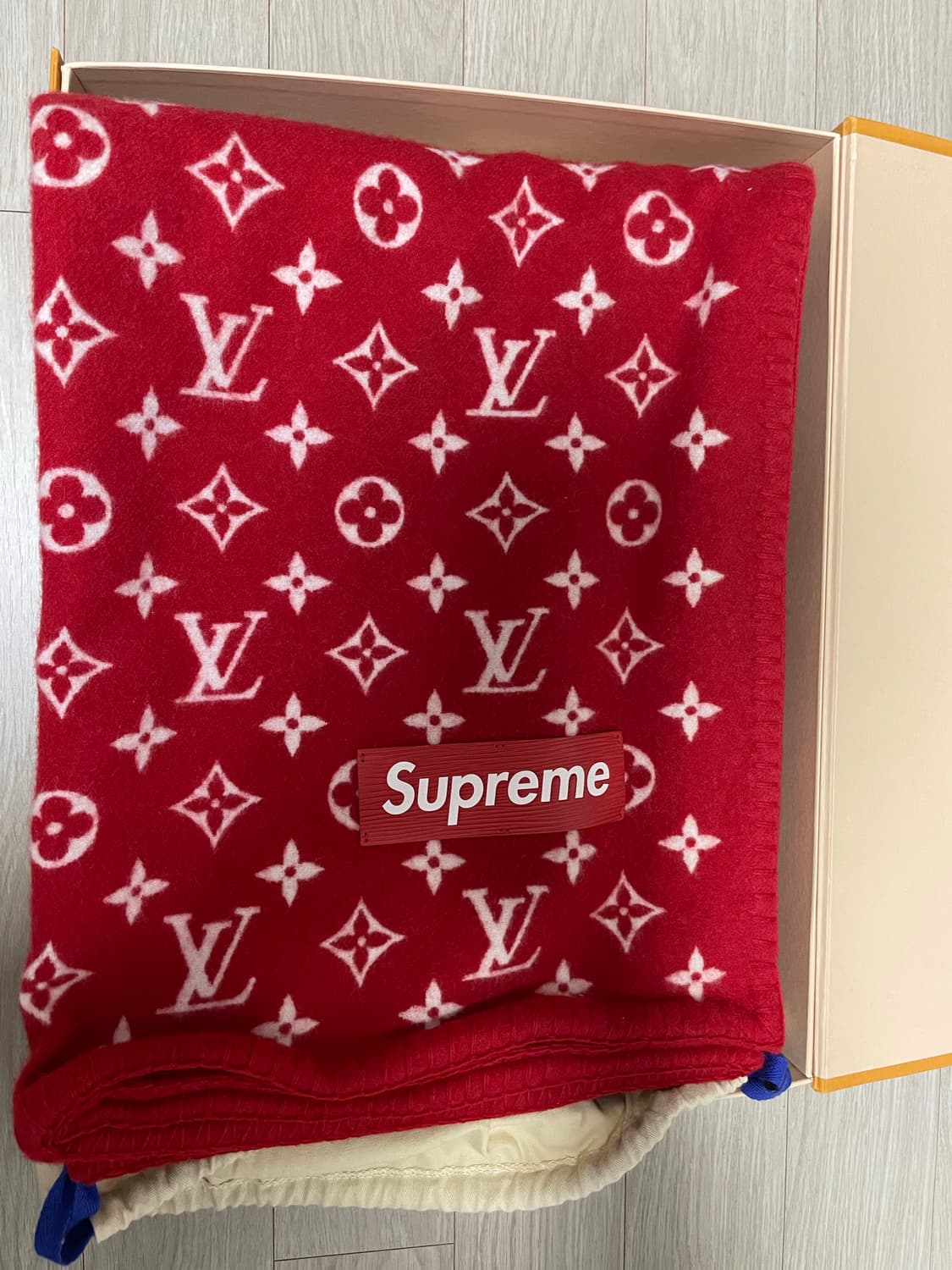 루이비통 슈프림 블랭킷 새상품 상품이미지1