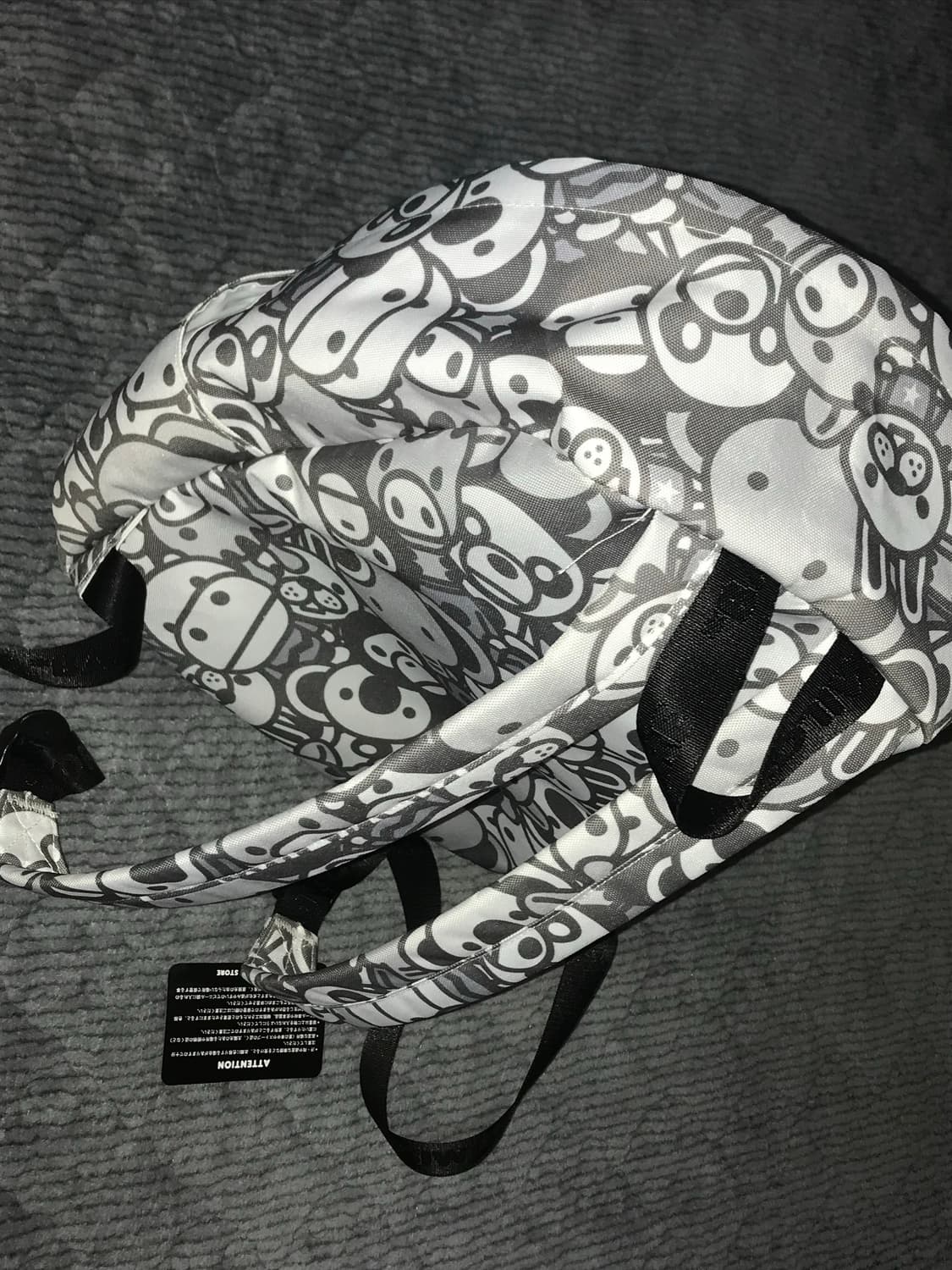 베이프 베이비마일로 백팩 화이트 M 상품이미지2