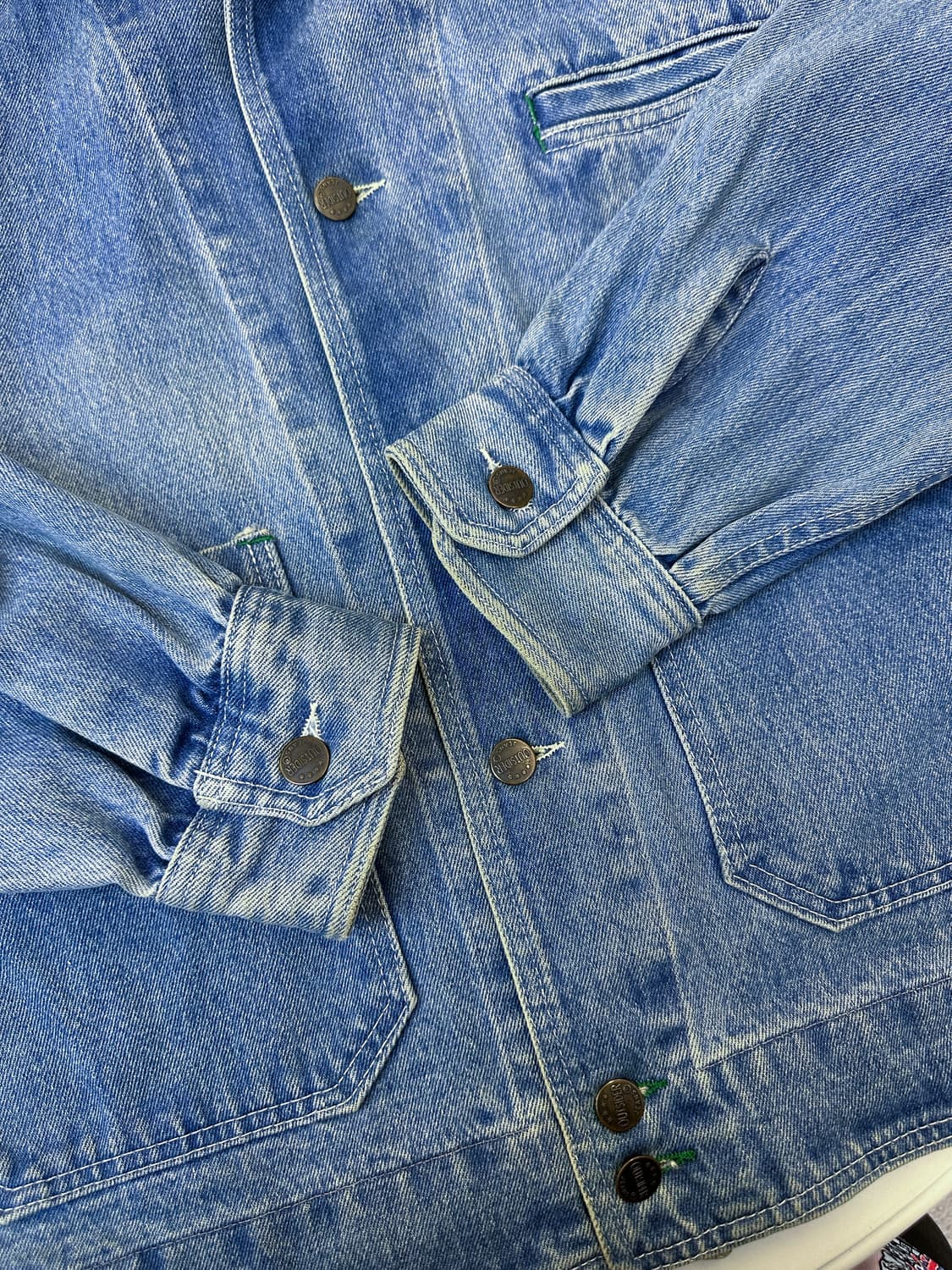 아웃사이더 90s 이태리 메이드 데님 자켓 상품이미지7