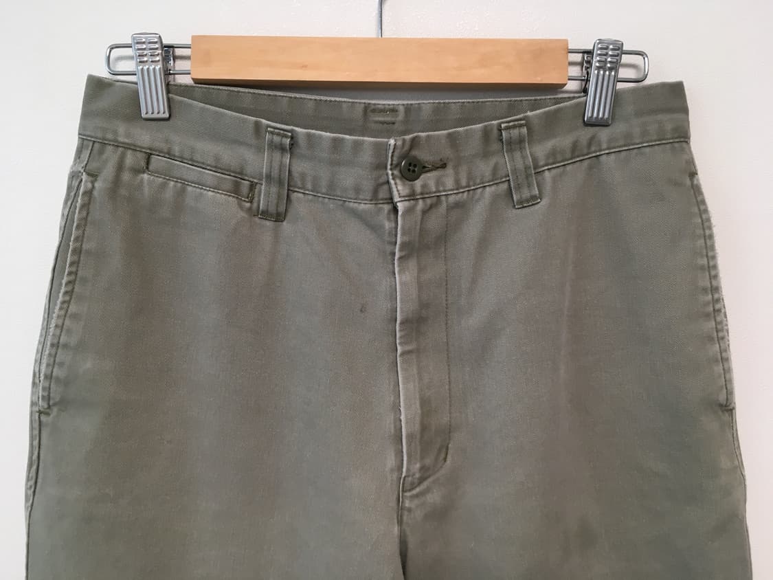 vintage straight pants light olive 상품이미지8