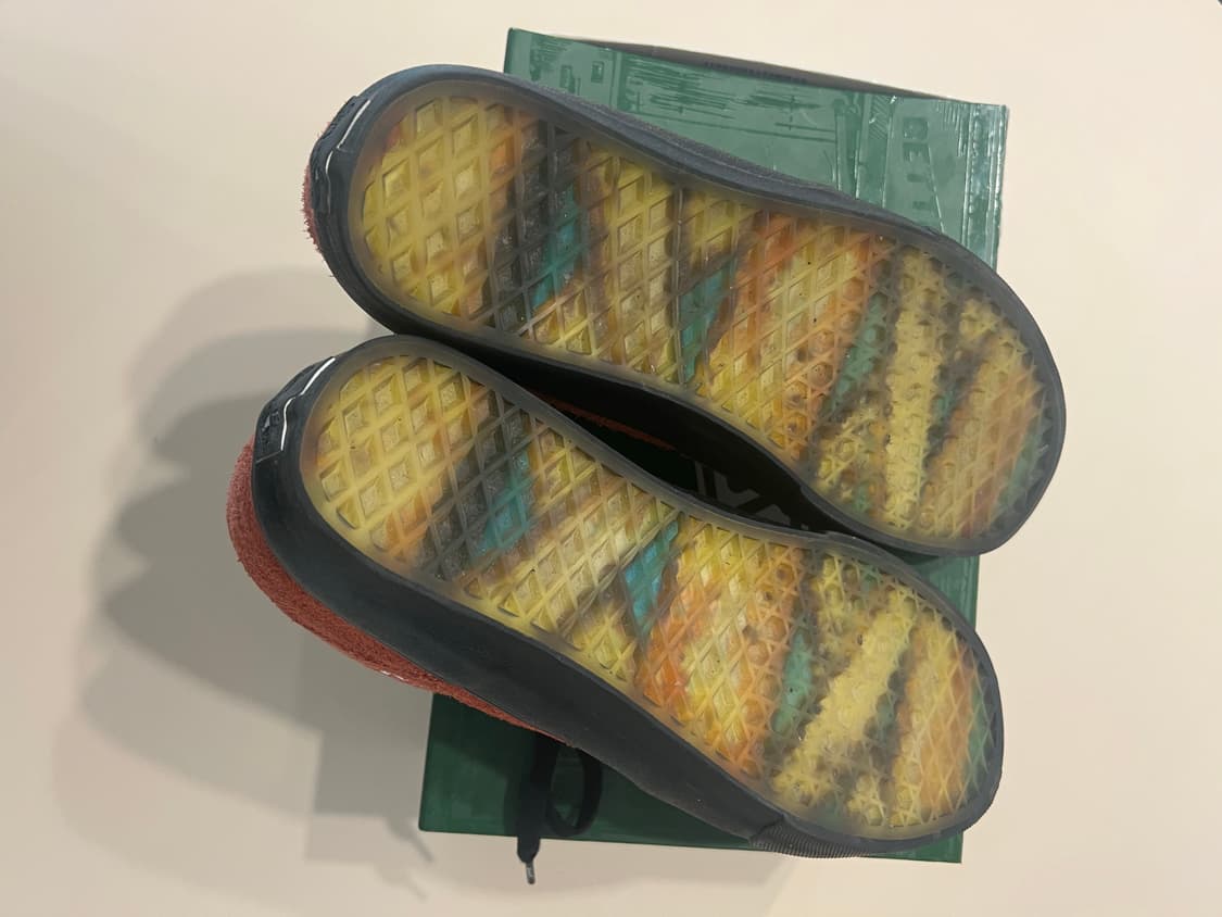 반스 볼트 x 베러 기프트 샵 스케이트 하프 캡 VLT LX 버건디 상품이미지3