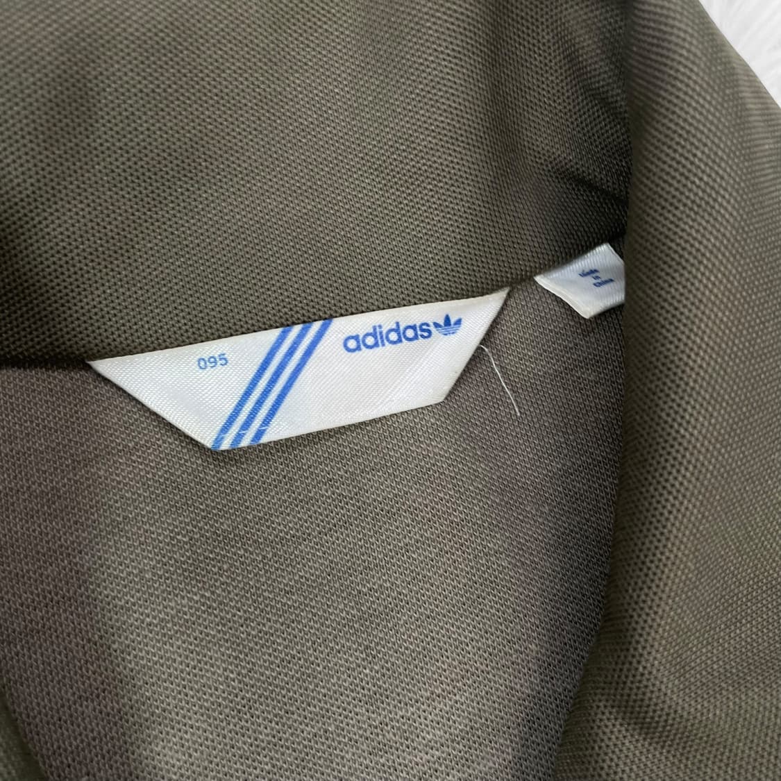 아디다스 불꽃 로고 y2k 트랙탑 져지 카키 브라운 상품이미지4