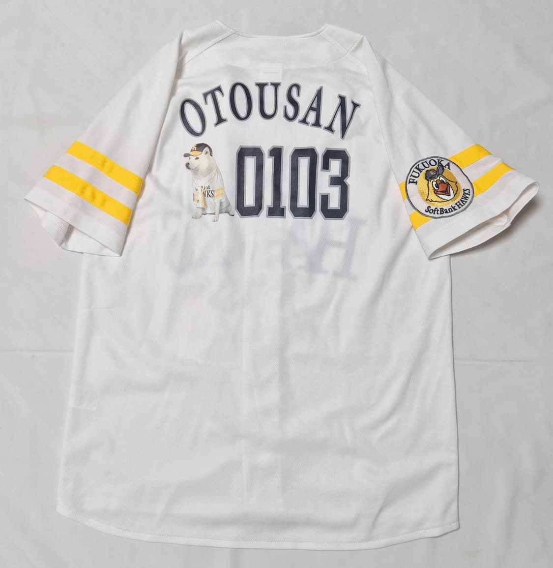 소프트뱅크 호크스 홈 오또상 기념 유니폼 팝니다 상품이미지2