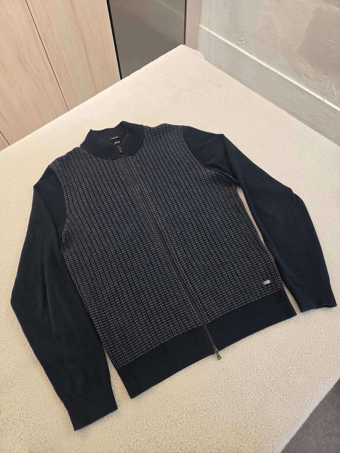 BOSS 남성 니트 집업 (아메카지 감성)가디건 S 상품이미지3