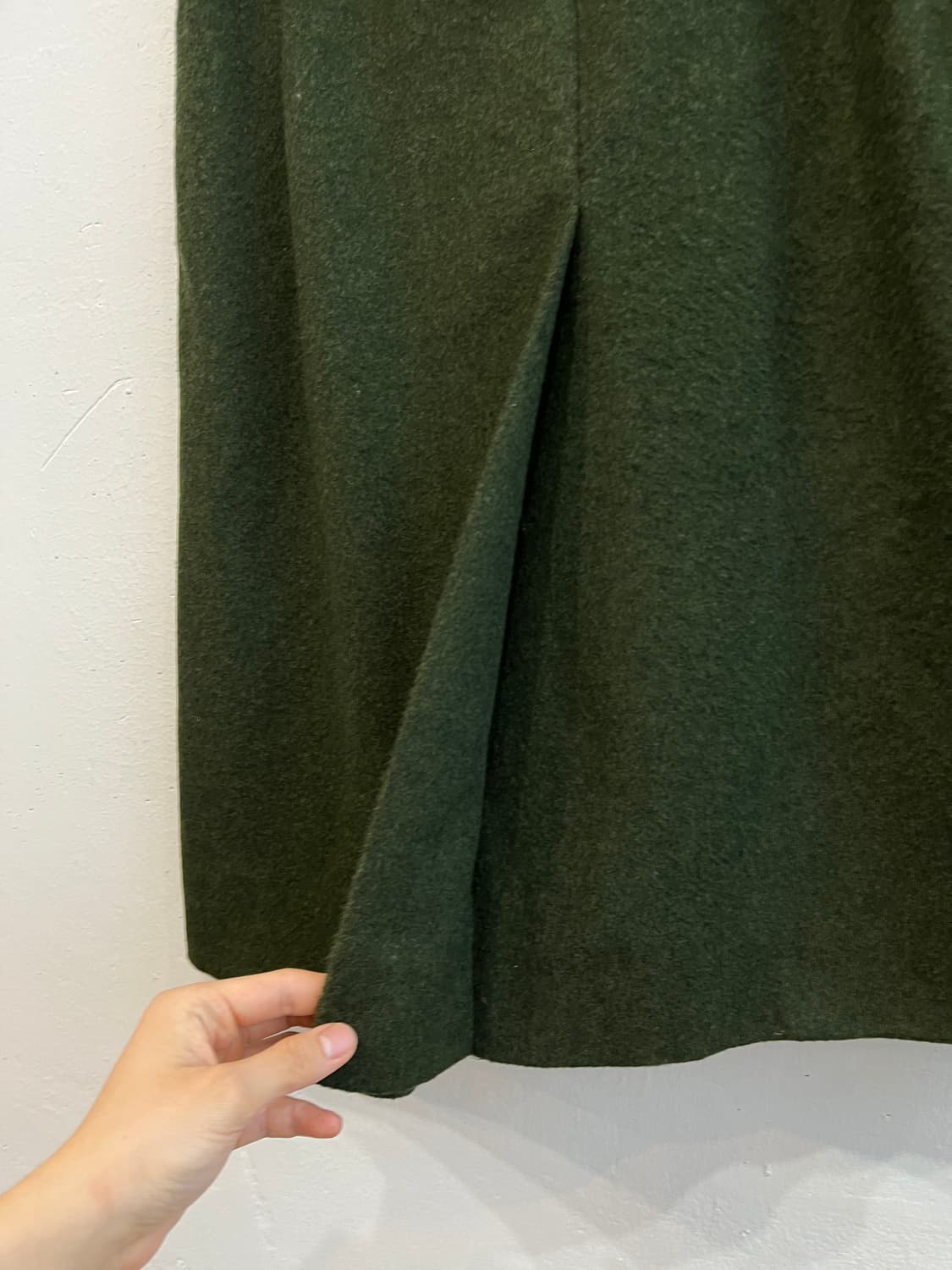 지방시 퓨어 실크 울 스커트 치마 Made in SWISS 상품이미지4