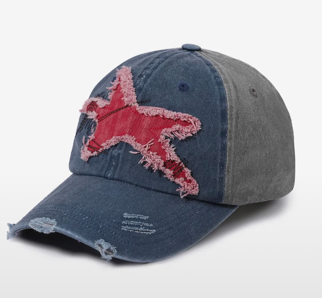메인부스 캡 모자 Starfish Damage Ball Cap(BLUE) 상품이미지1