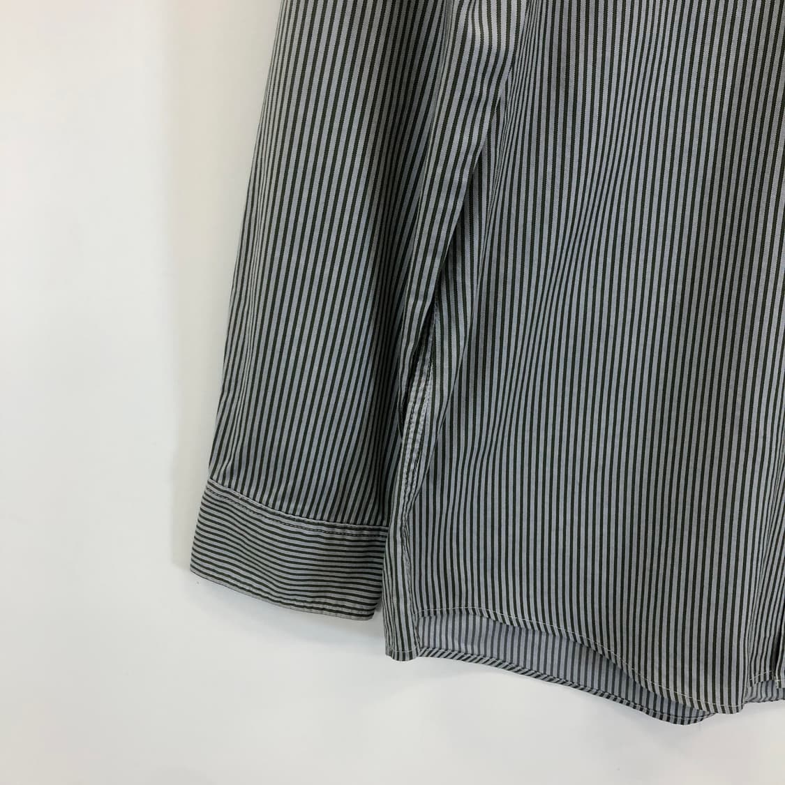 TIME 타임옴므 포켓 스트라이프셔츠 95 사이즈 상품이미지3