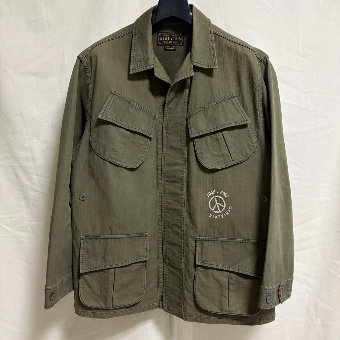 디아프바인 정글 퍼티그 자켓 / 카키, M 상품이미지1