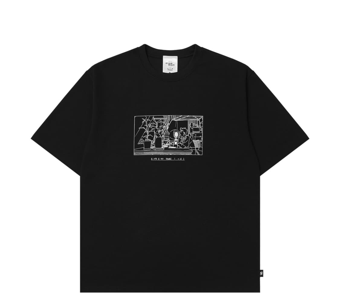 미개봉 새상품 [L] 아이앱 x 이 별에 필요한 스토리보드 티셔츠 판매  상품이미지1