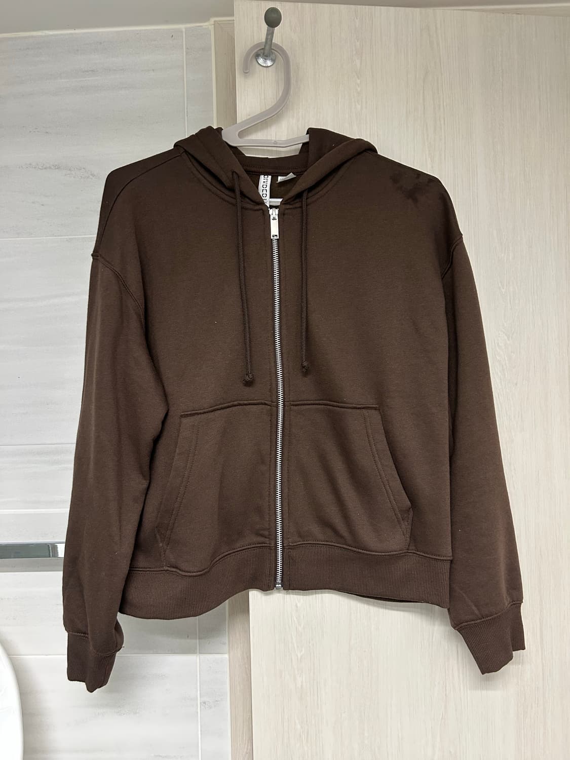 Brown 후드집업 상품이미지1