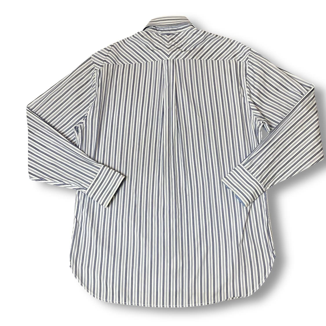 타미힐피거 블루 스트라이프 원포켓 긴팔 셔츠 M 상품이미지2