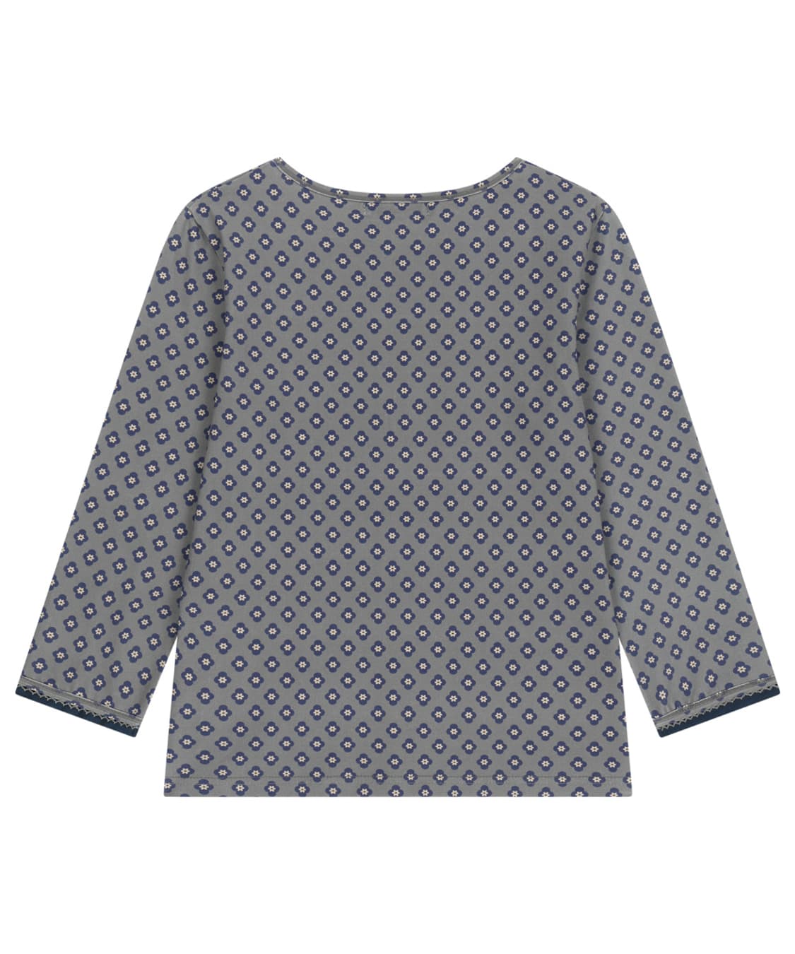 FLOWER CAPRI SLEEVE GREY 상품이미지4