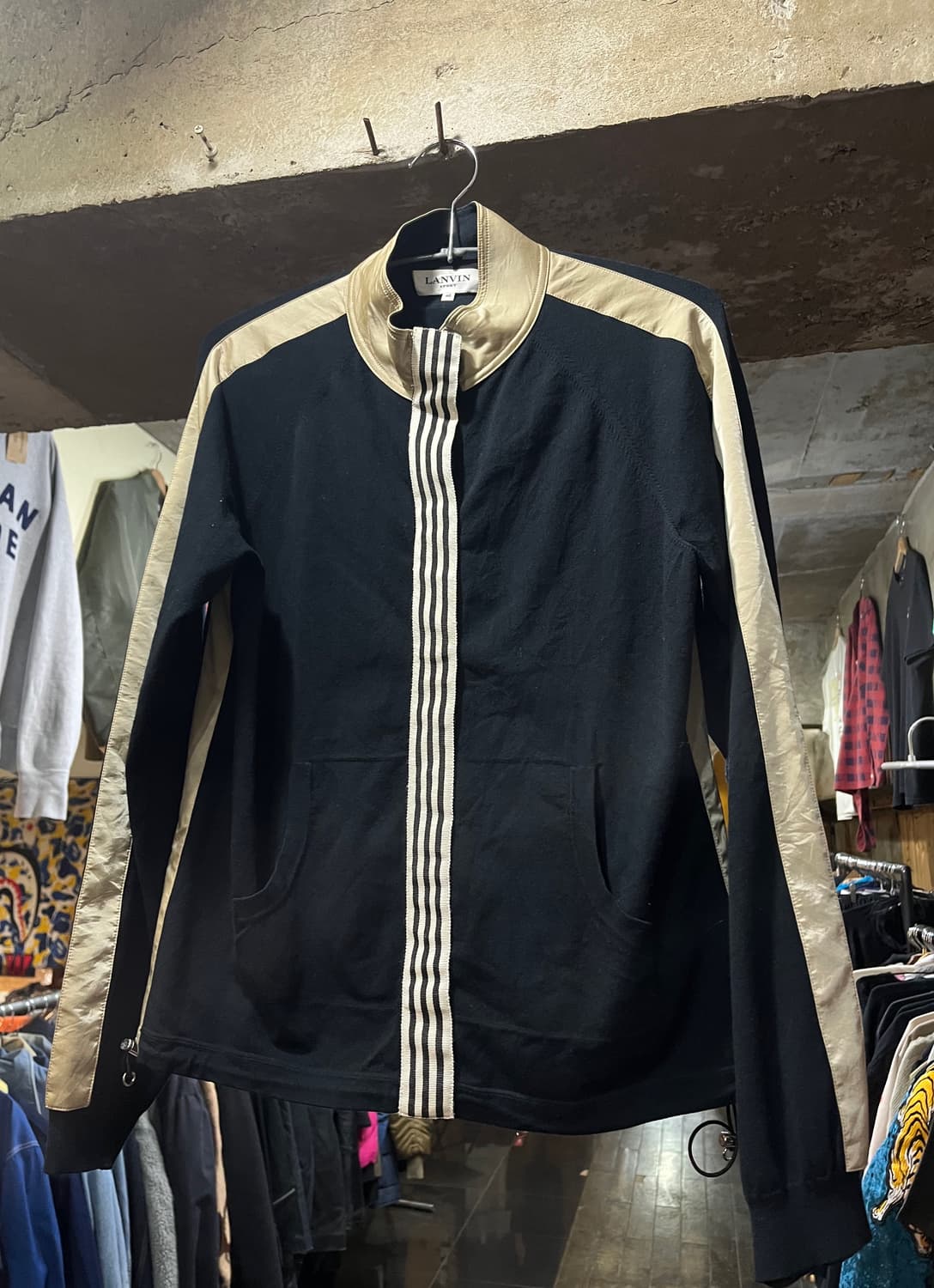 00s LANVIN 랑방 포인트 집업 자켓 40 상품이미지1