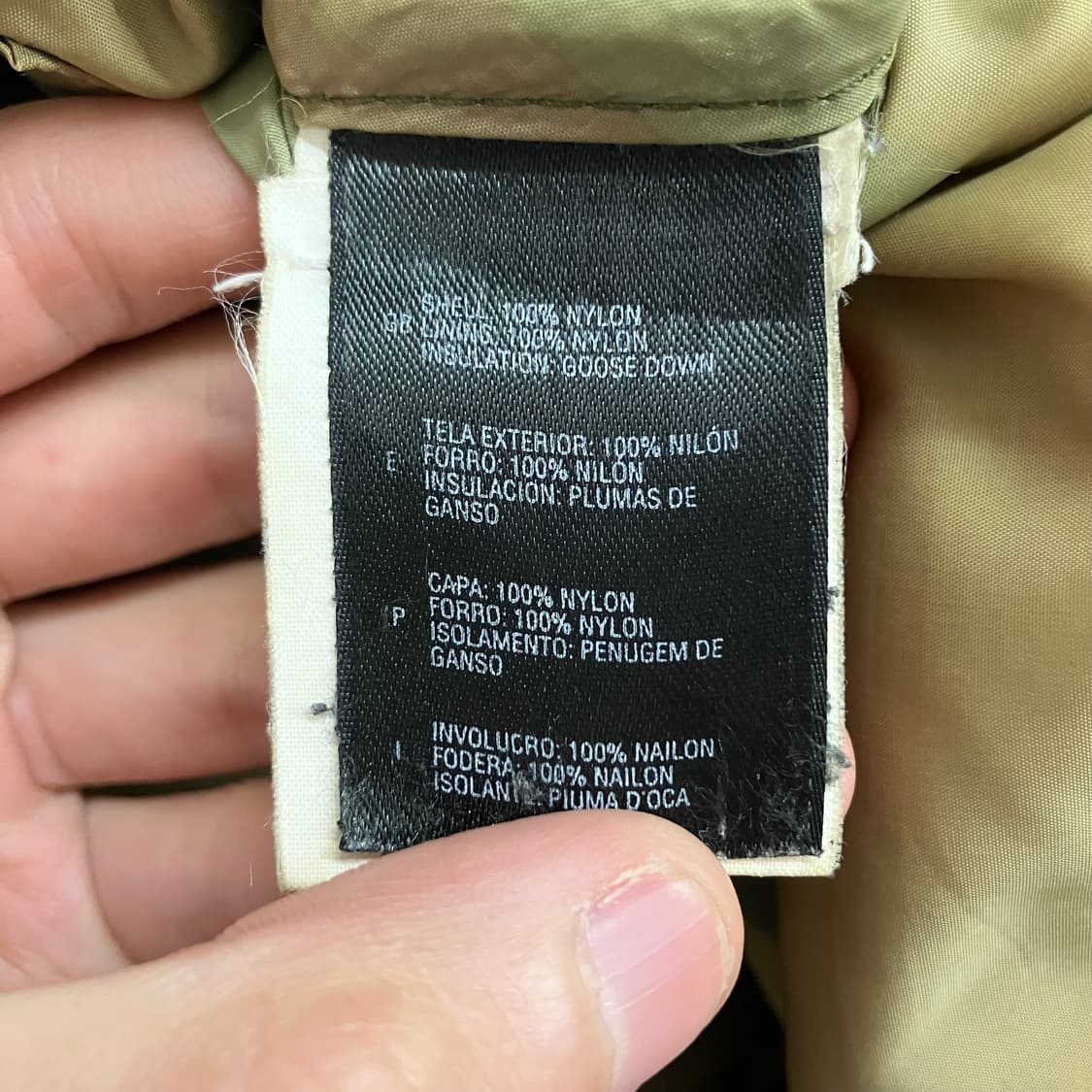 노스페이스 센터로고 카모 패딩 눕시 700 상품이미지4