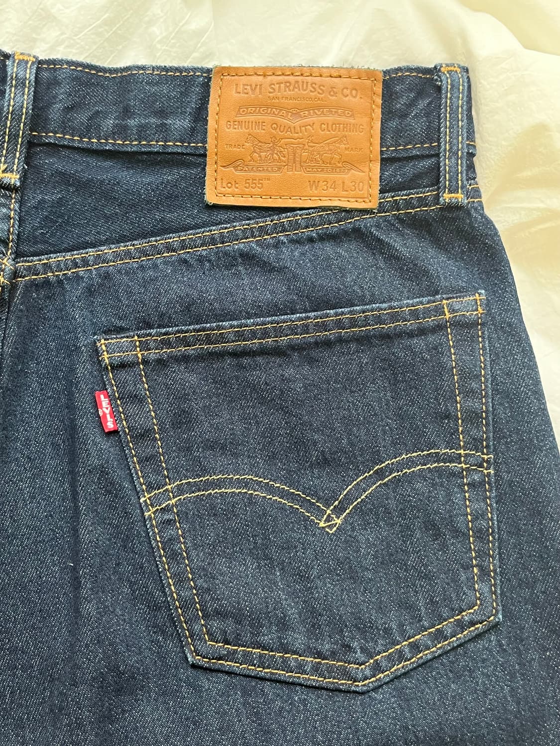 [새상품]리바이스 555 청바지 W34 L30 상품이미지1