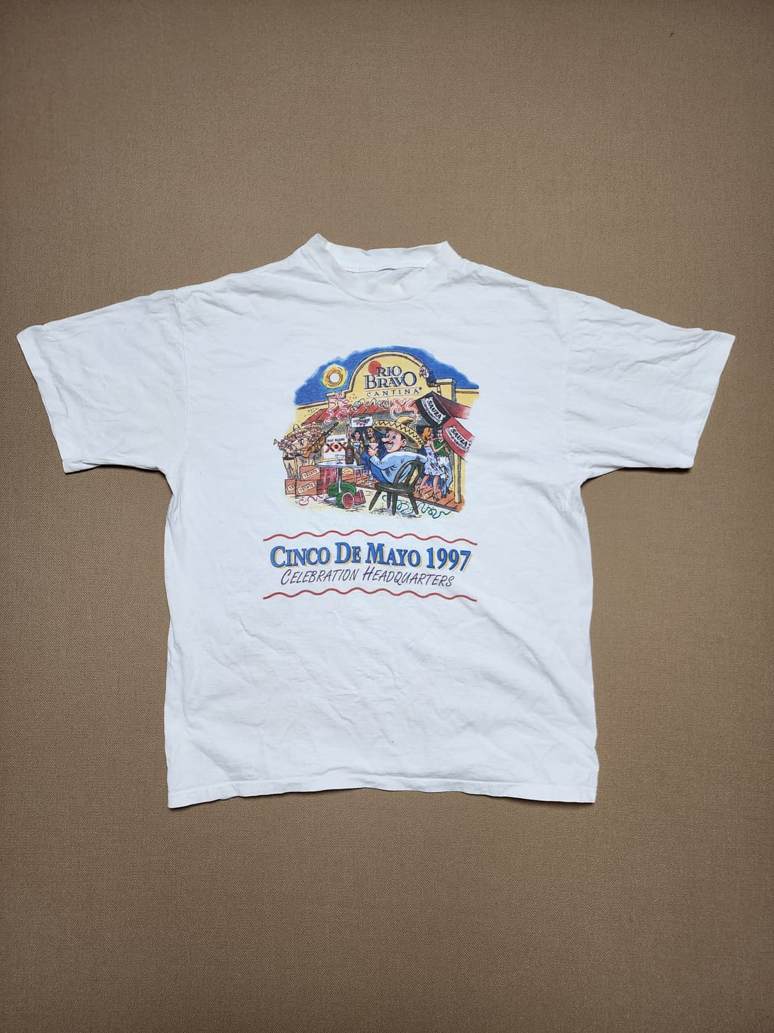 1997 Rio Bravo Cantina Cinco De Mayo 티셔츠 상품이미지1
