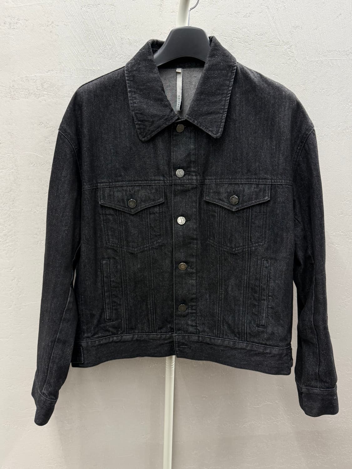 noirer 오버핏 크롭데님 자켓 50사이즈 상품이미지2