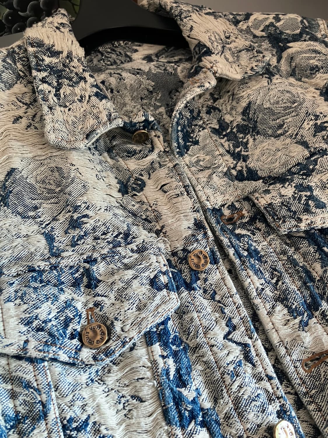 루이비통 태피스트리 플로랄 데님자켓 상품이미지7