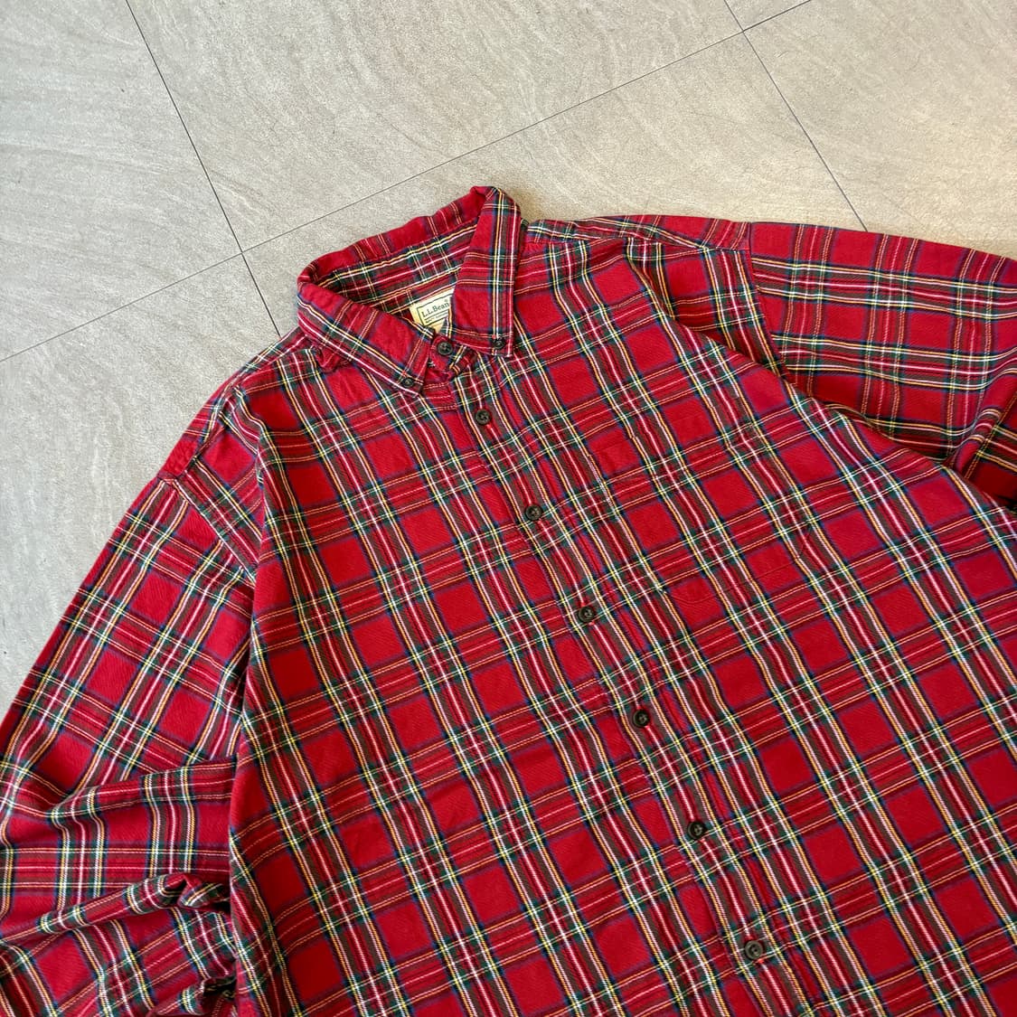 L.L.bean 정품 엘엘빈 플란넬 셔츠 상품이미지2