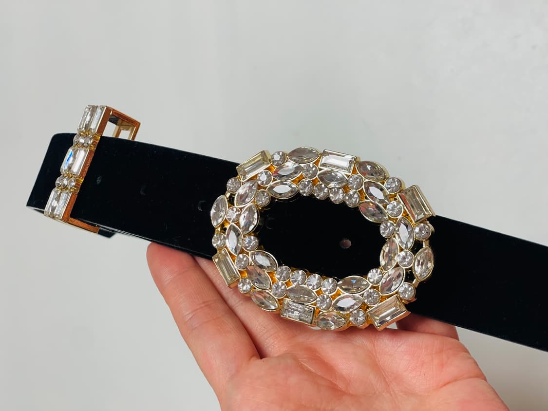 새상품) 질스튜어트 새틴 플레어 니트 블랙 원피스 55 연말룩 하객룩 상품이미지9