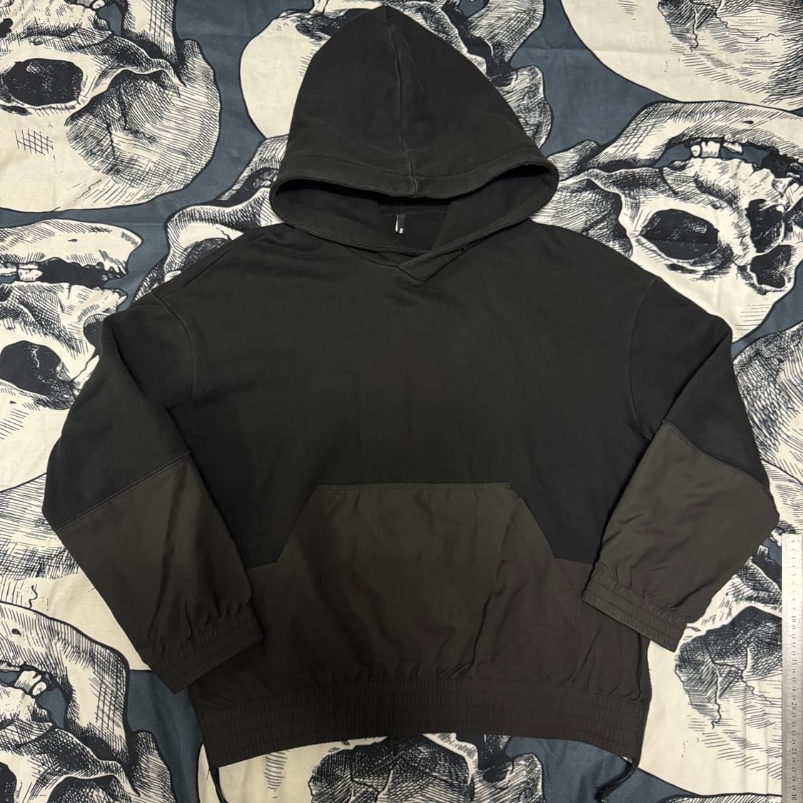 시스템옴므 백로고 후드티  95 사이즈 상품이미지2