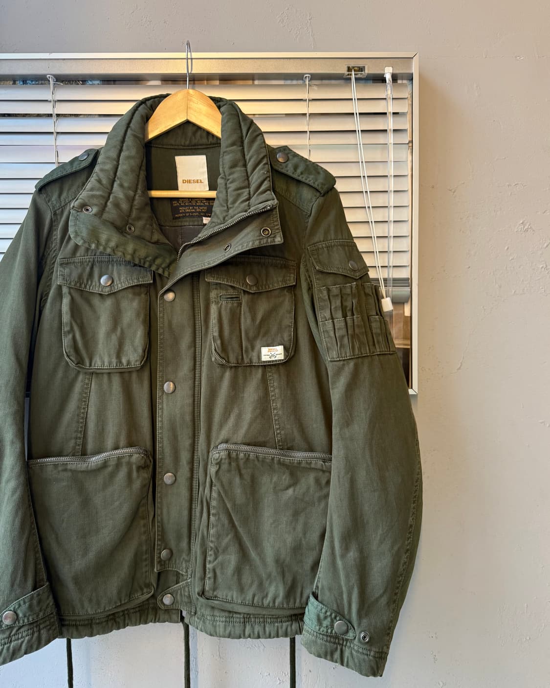 DIESEL military field jacket 상품이미지3