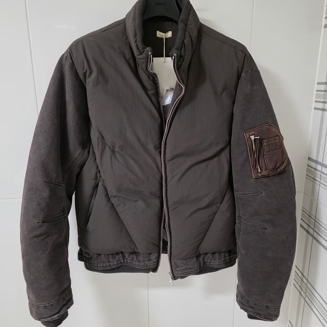 엑슬림 xlim ep.8 다운 자켓 브라운 M 상품이미지1