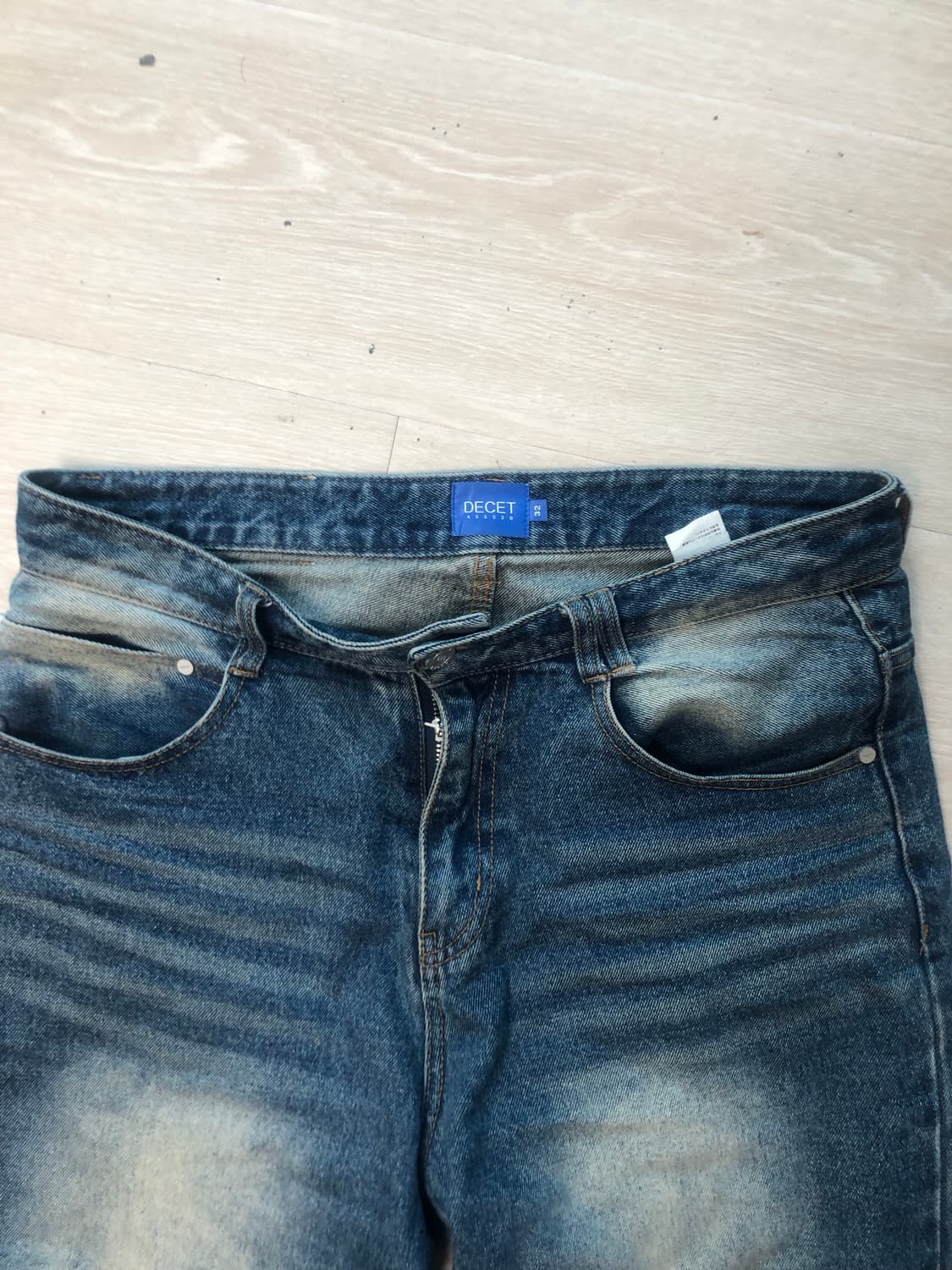 데케트 중청바지 32 사이즈 상품이미지2