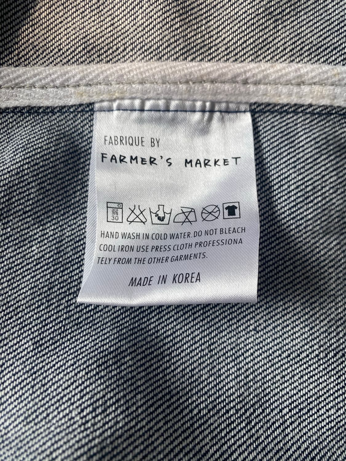 데님더블자켓 팝니다 상품이미지5