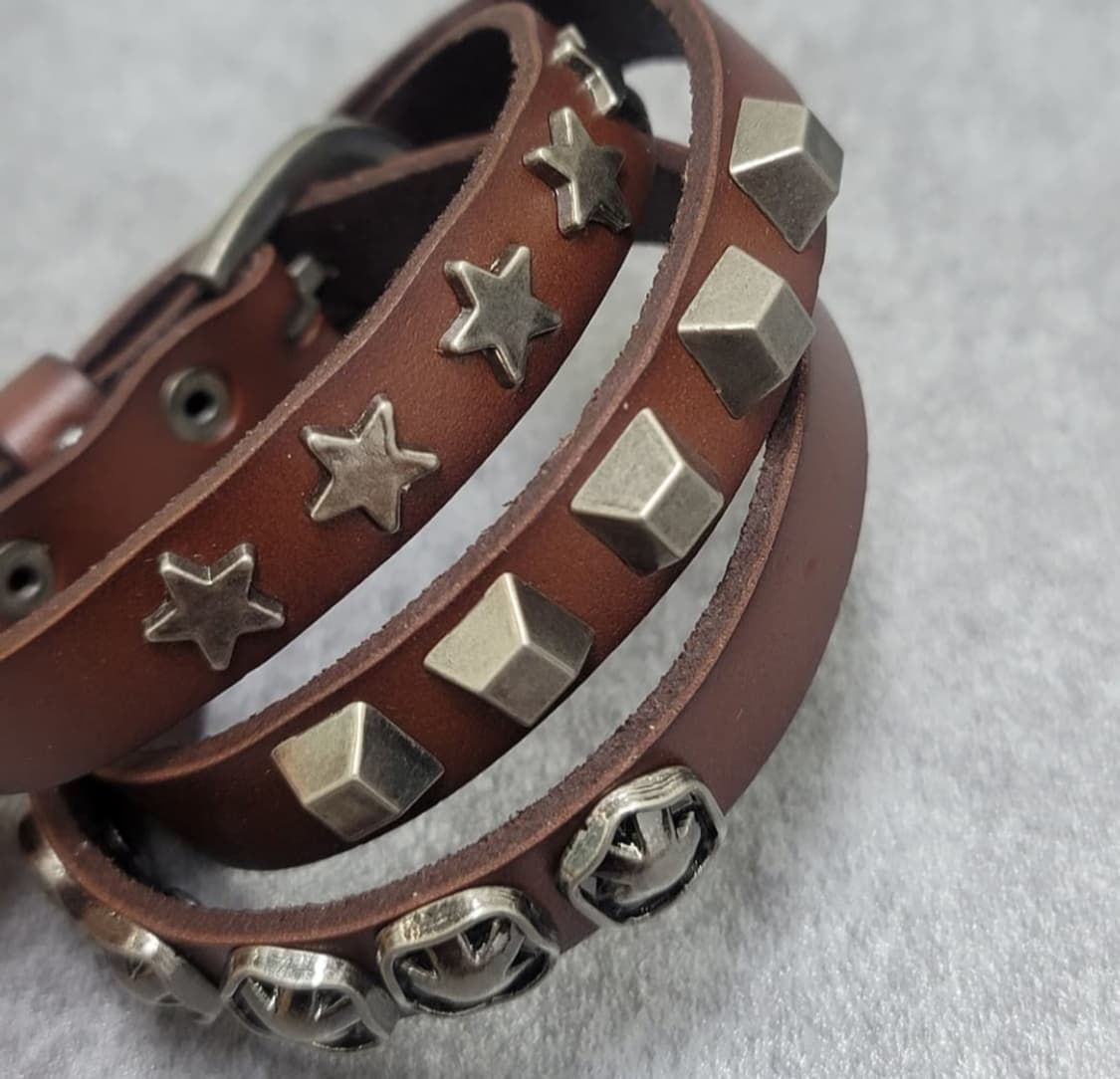 stud leather bracelet 상품이미지4