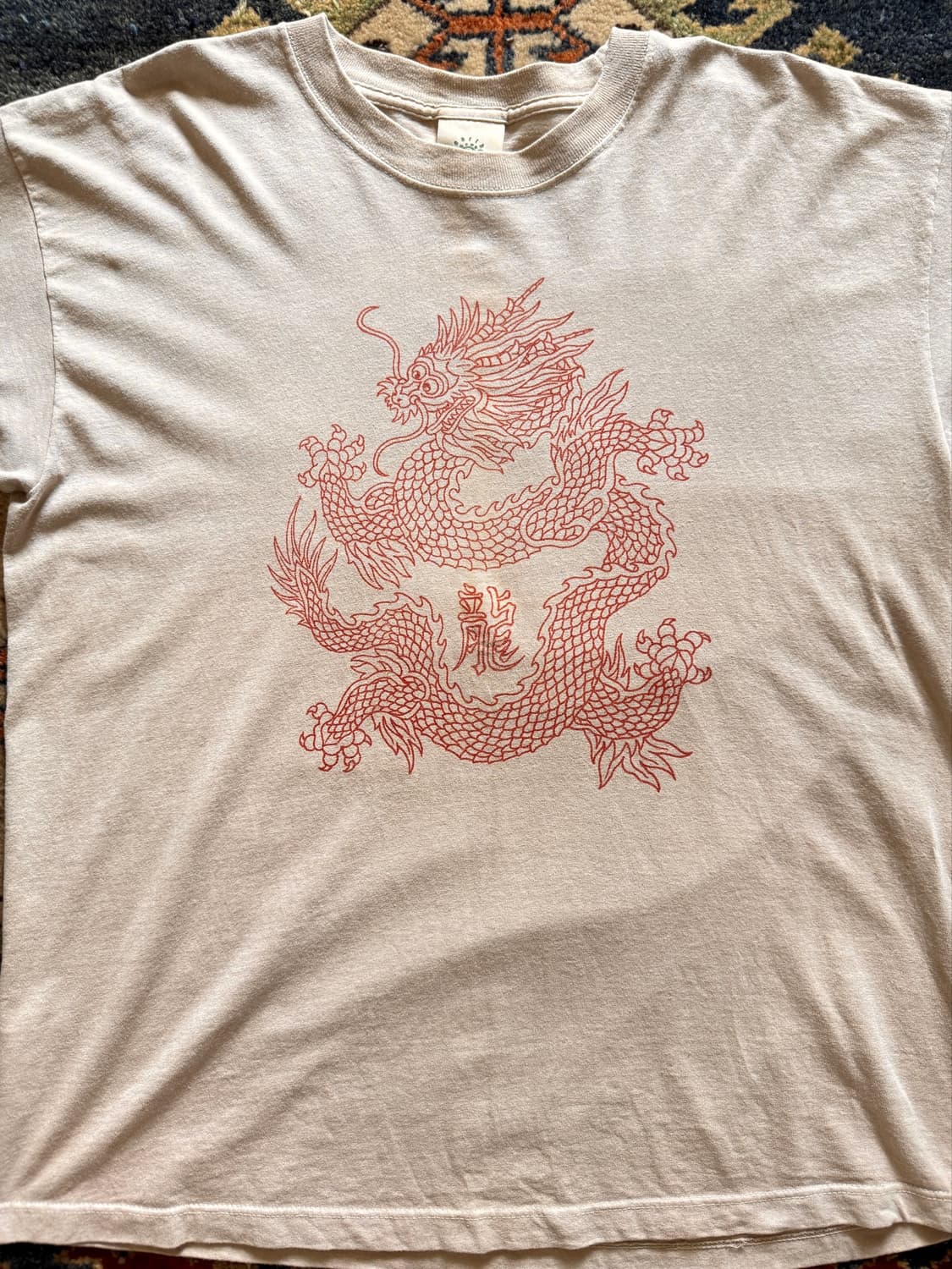 90s earth creations Oriental Dragon 티셔츠 상품이미지3