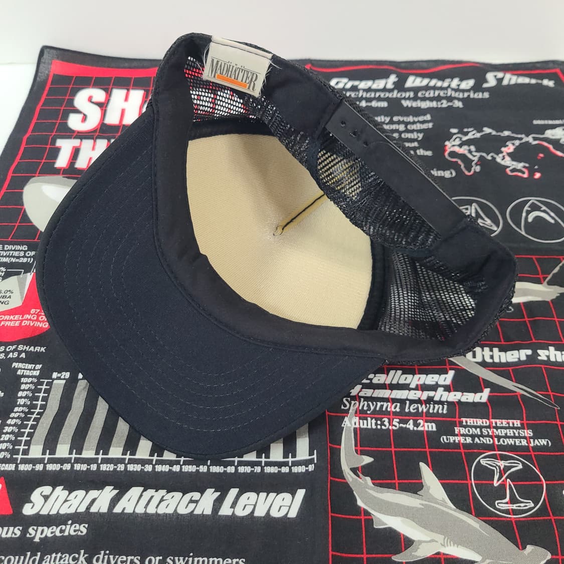 90s USA 미군 밀리터리 빈티지 트러커캡 메쉬캡 모자 스냅백 상품이미지9