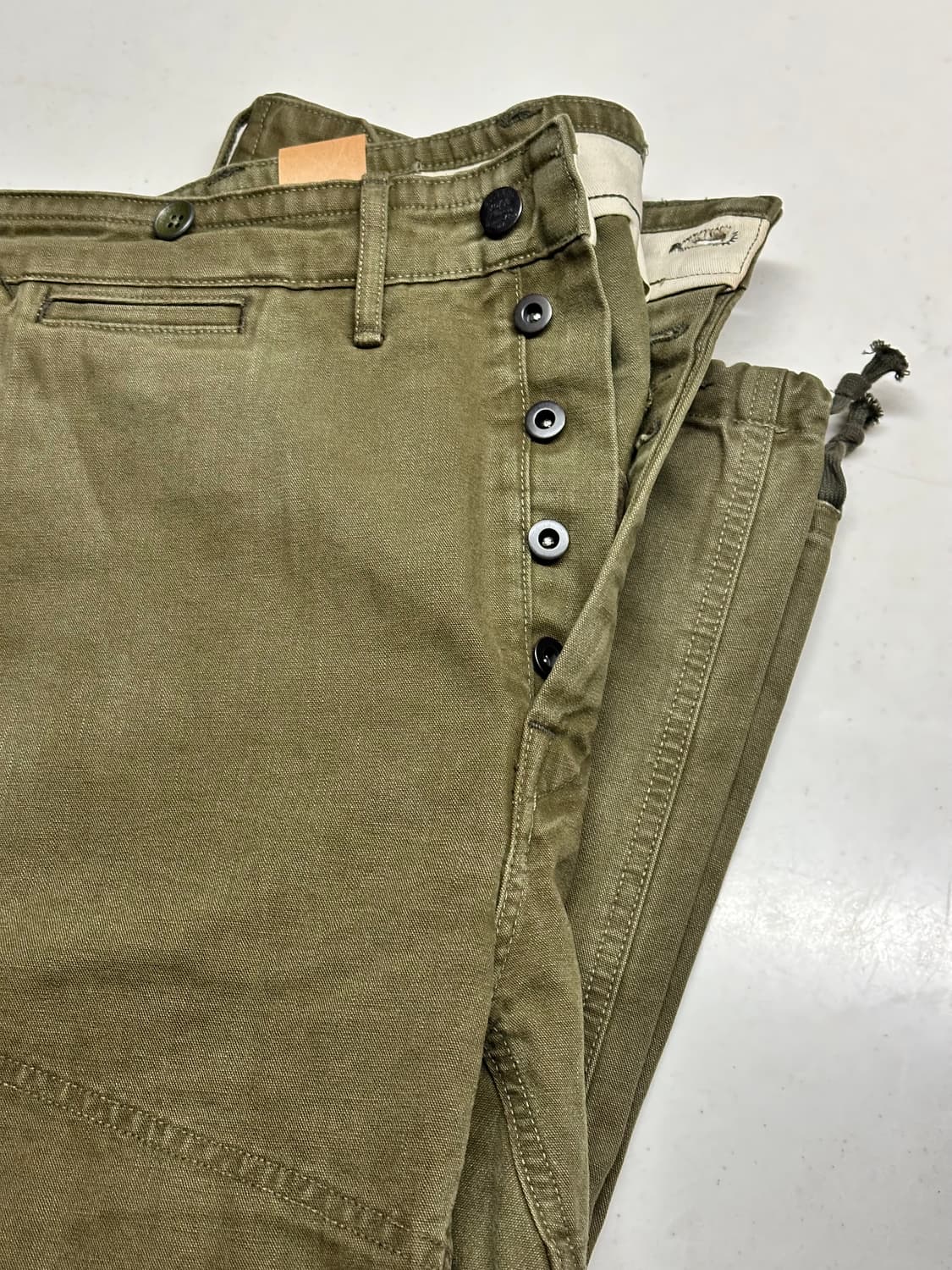 더블알엘 엔지니어핏 캔버스팬츠 상품이미지7