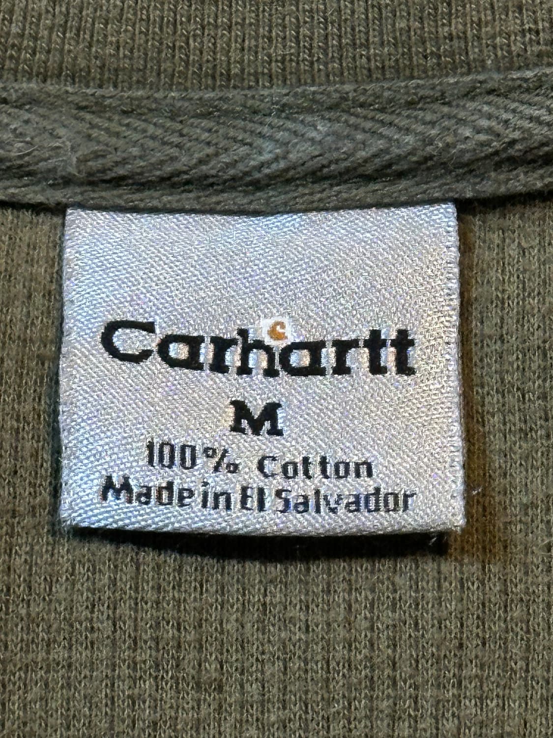 칼하트 CARHARTT 헨리넥 와플 니트 롱슬리브 긴팔 카키 상품이미지6