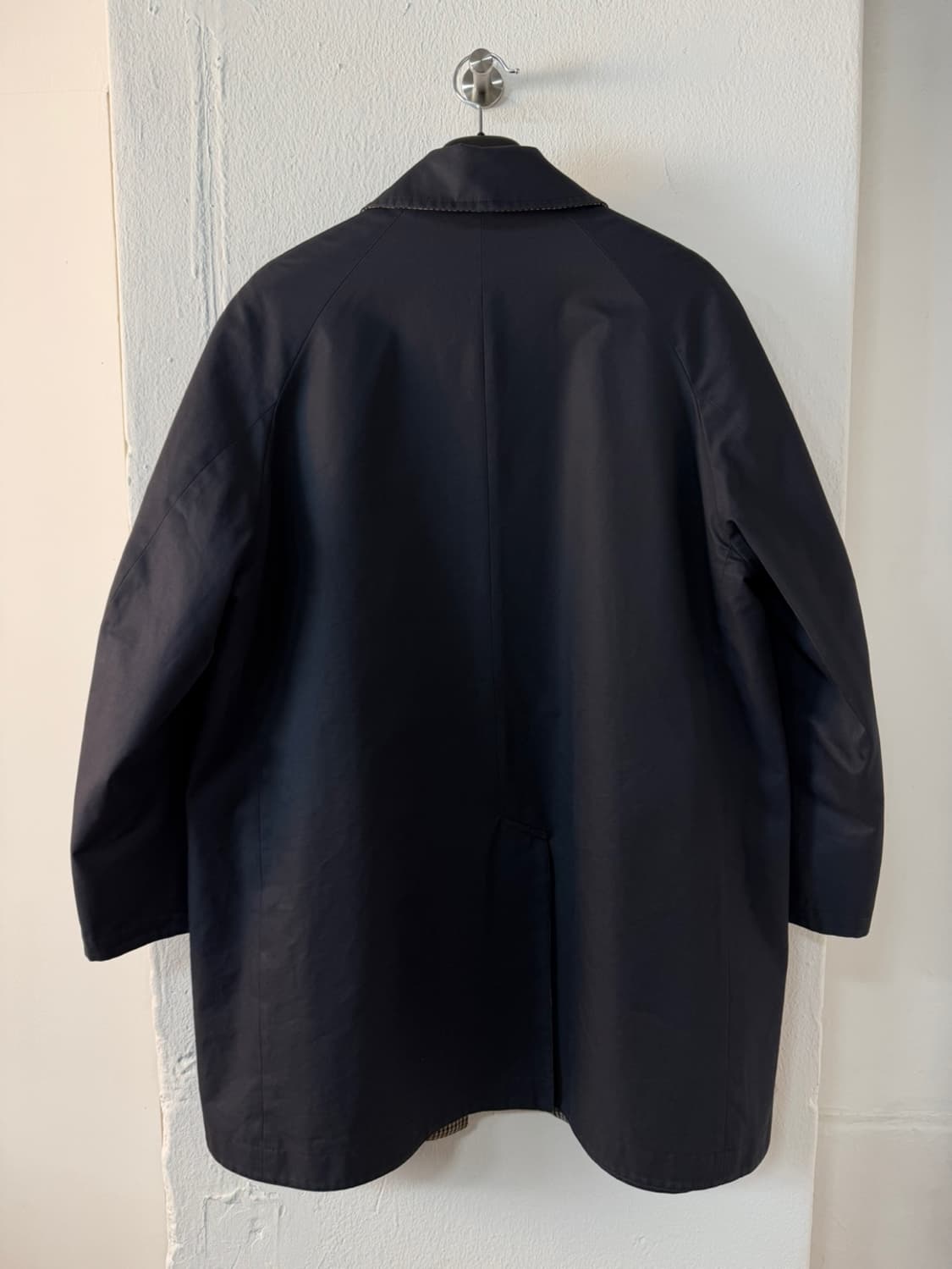 매킨토시 리버시블 하운드투스 코트 상품이미지5