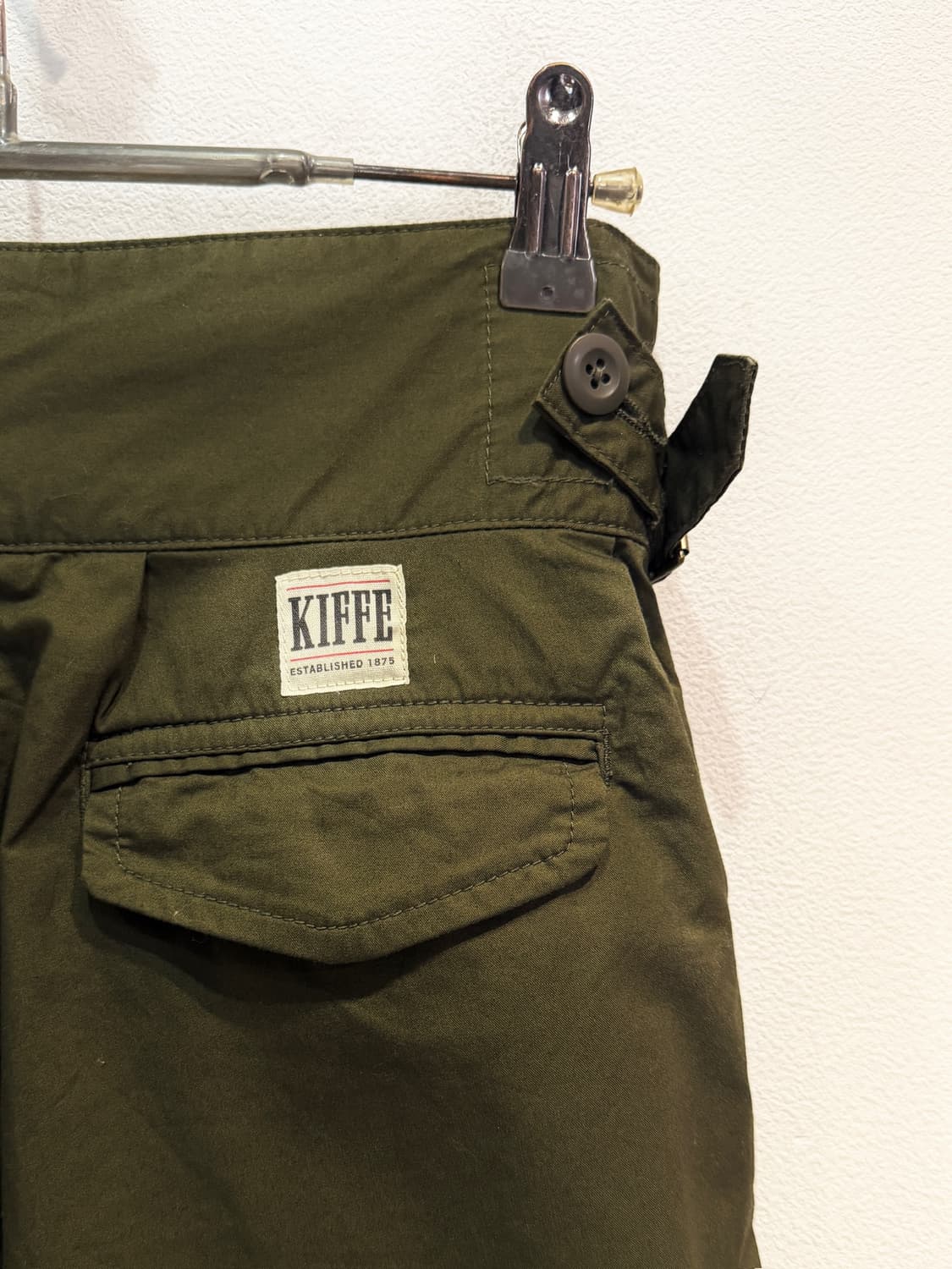 KIFFE Military Gurkha Wide Shorts (27~) 상품이미지1