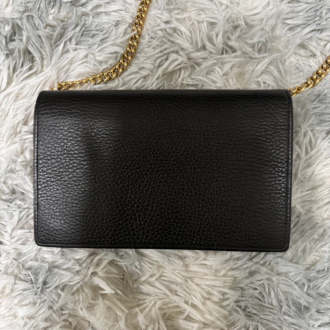 S급 구찌 GG 마몽(마몬트) 레더 체인백 급처 상품이미지3