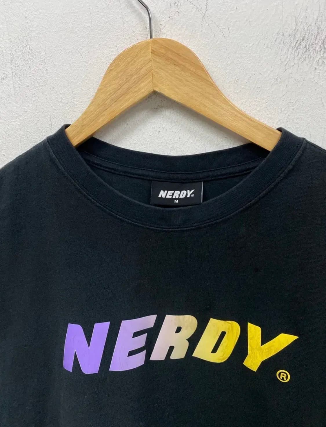 널디 NERDY 그라데이션 반팔 티셔츠 M 상품이미지6