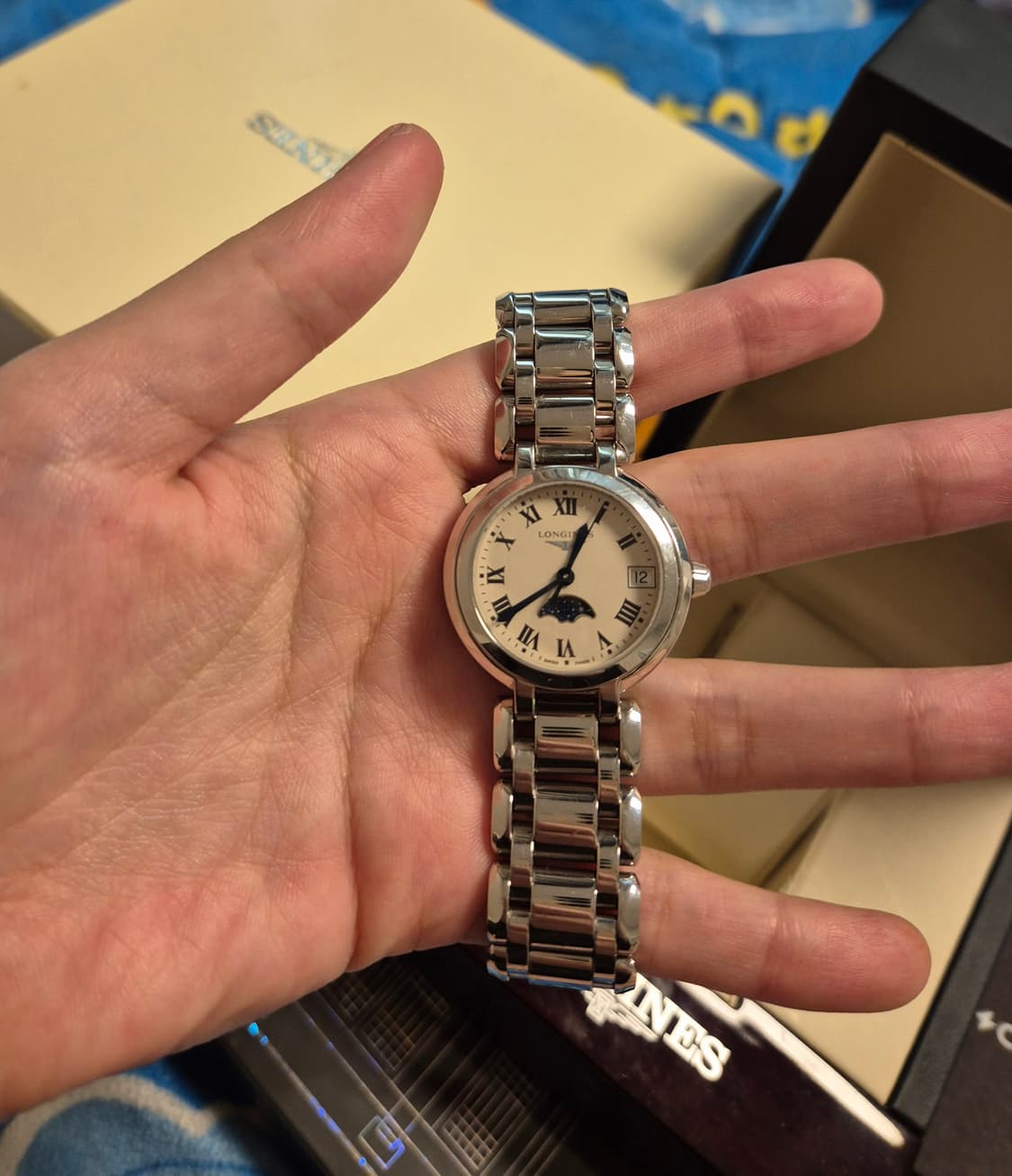 론진 프리마루나 문페이즈 시계 상품이미지2