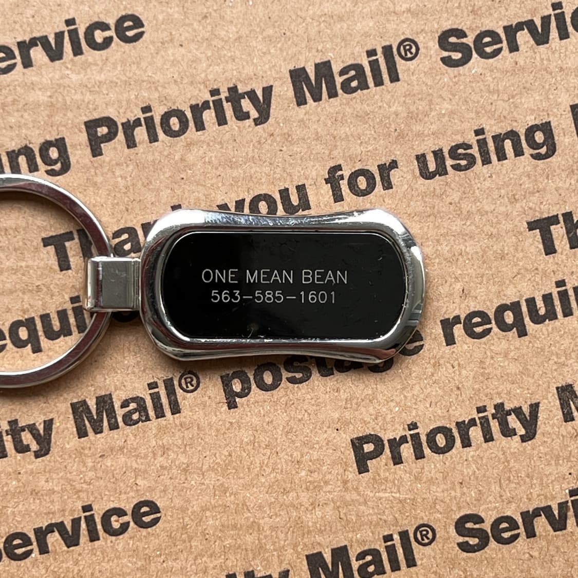 90s vtg ONE MEAN BEAN Keyring 상품이미지1