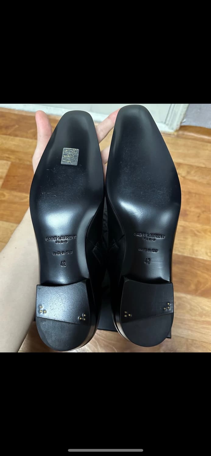 생로랑 어거스틴 스퀘어토 앵클부츠 42사이즈 팝니다(새제품) 상품이미지8