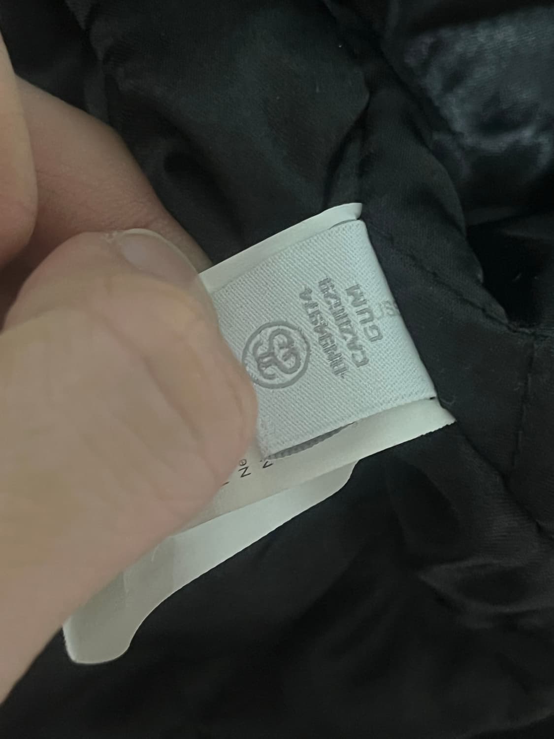 (L)스투시 x 아워레가시 x 데님 티어스 TTL 바시티 자켓 블랙 상품이미지4