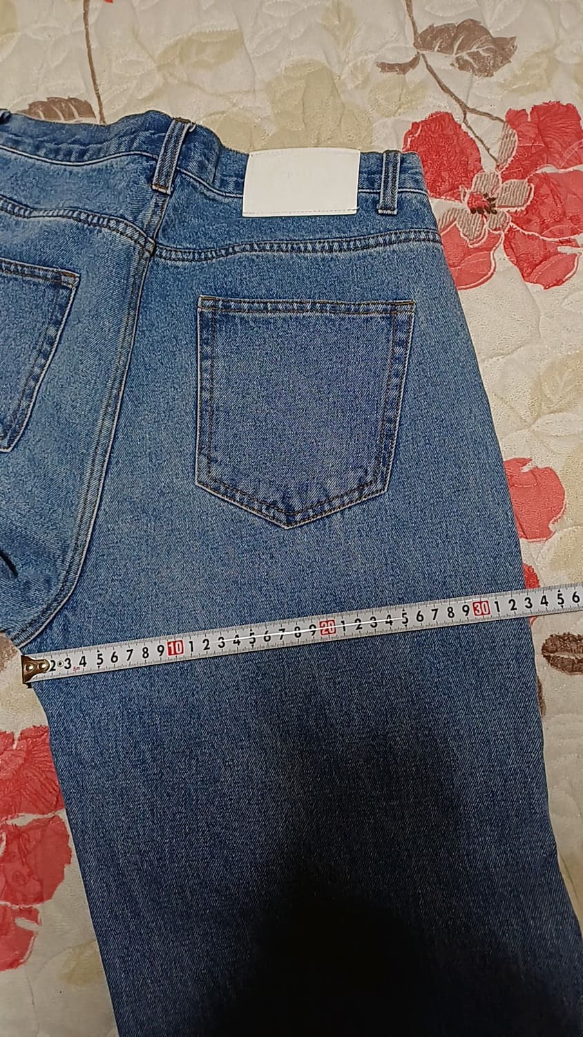 세인트페인 와이드청바지 31인치 기장107 상품이미지7