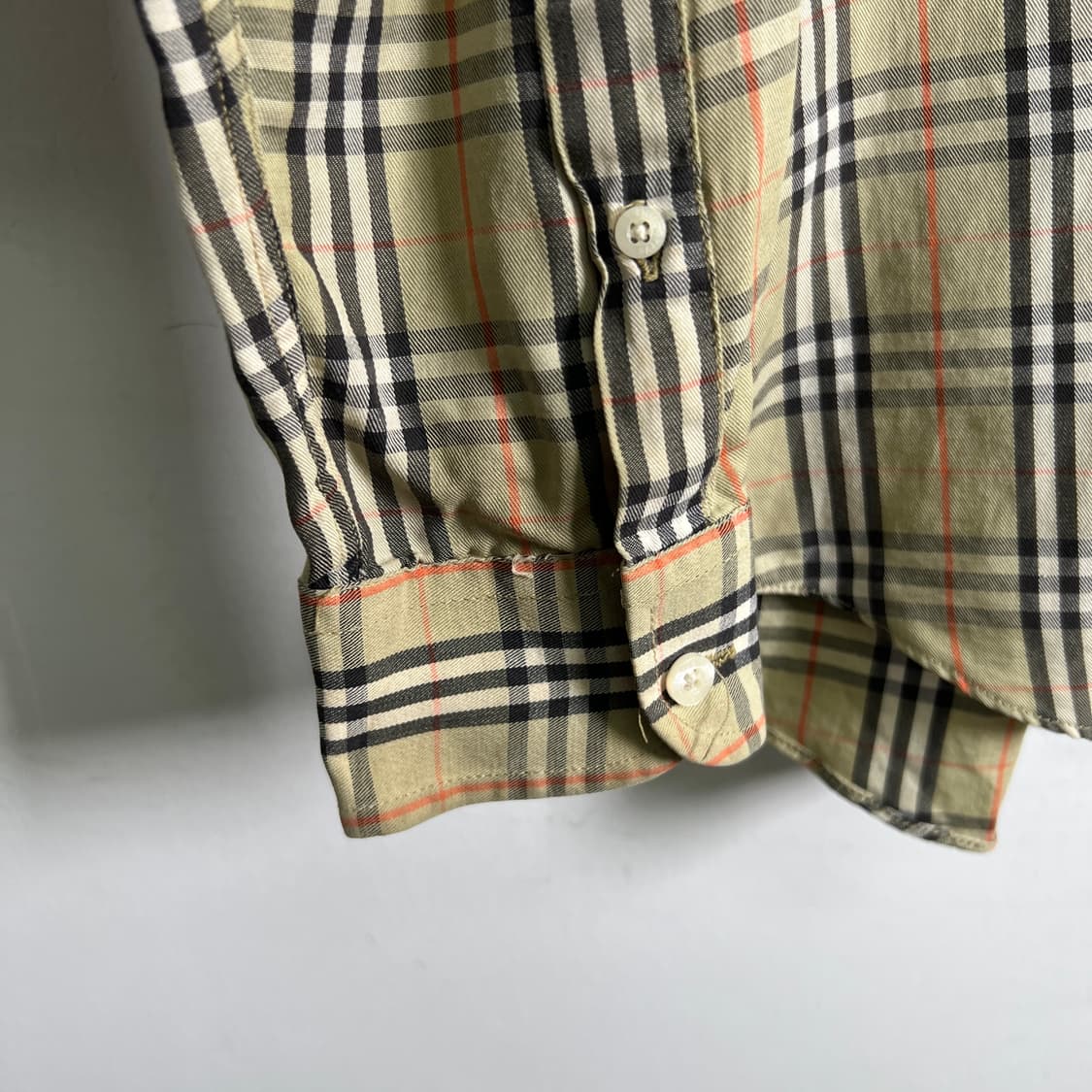 Burberrys 버버리 빈티지 노바 체크 셔츠 S 상품이미지8