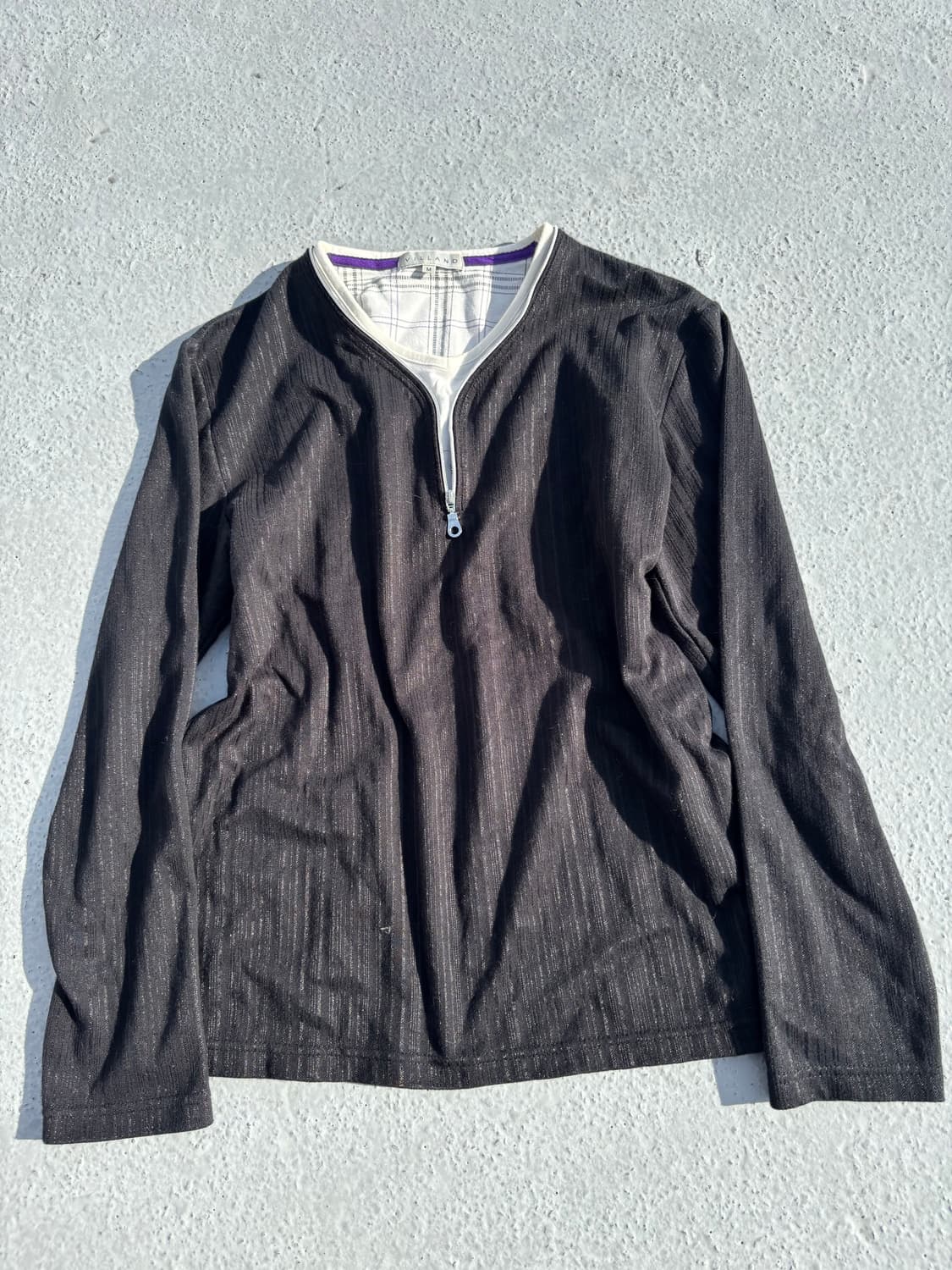 “Villand”Minimal Design White Layered zi 상품이미지1