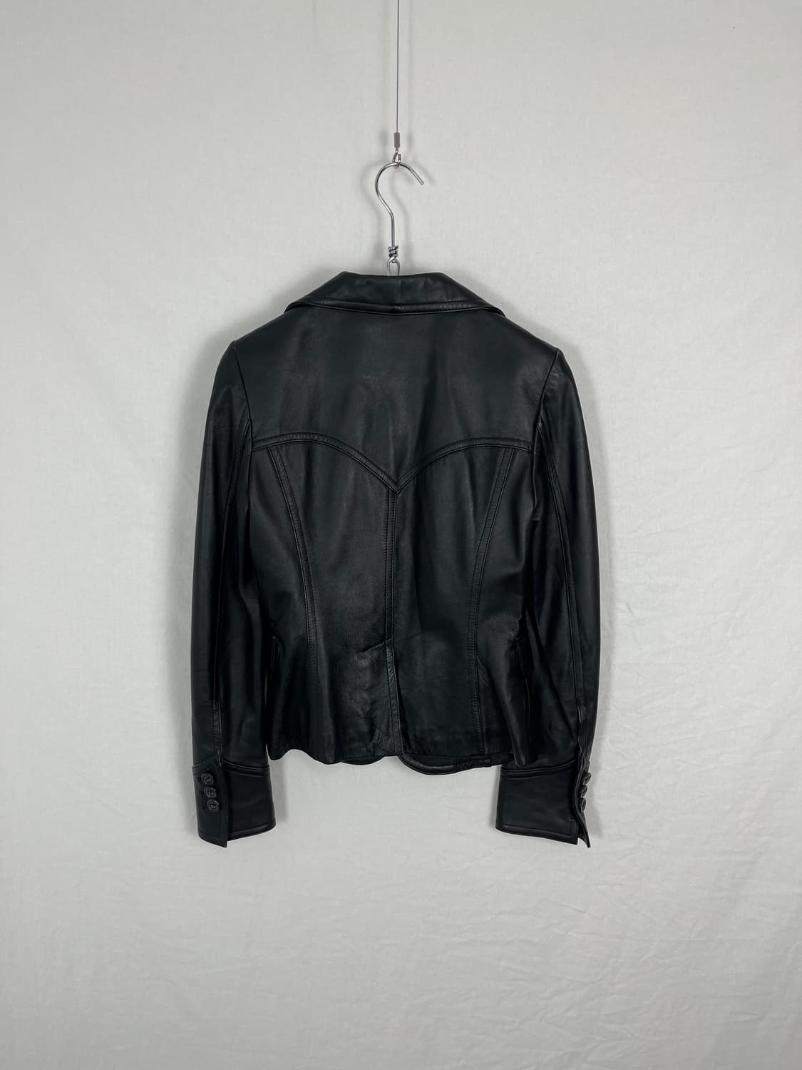 Vintage 웨스턴 리얼레더 블레이저 상품이미지7